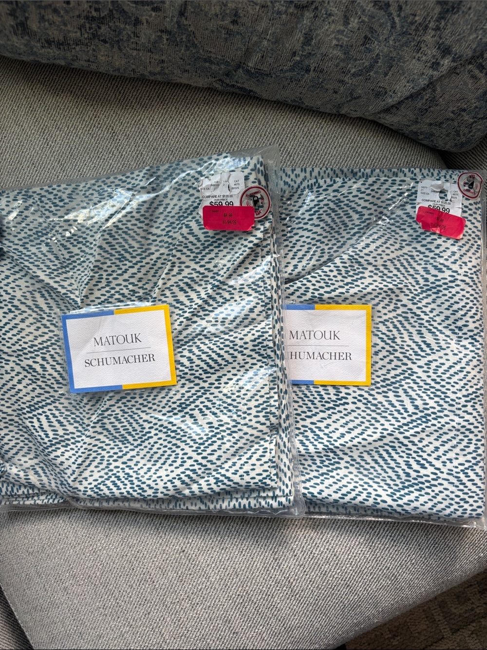Matouk Schumacher napkin set (8)